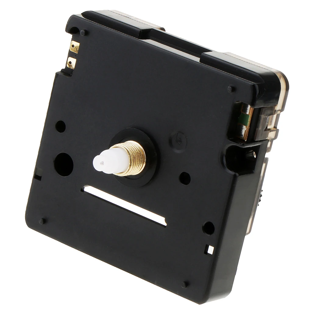 

Plastic Silent large wall Quartz Clock Movement Mechanism Black & Red Hands Repair Tool Parts Kit 13mm Shank Watch Tools
