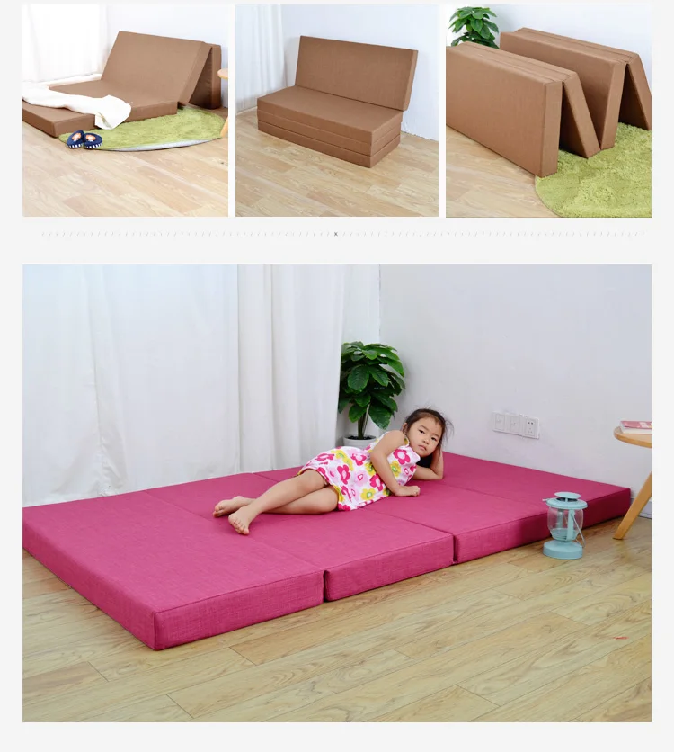 Индивидуальные постельные принадлежности ланч-брейк матрас из пены высокой плотности складной моющийся спальный одиночный двойной татами матрас на заказ
