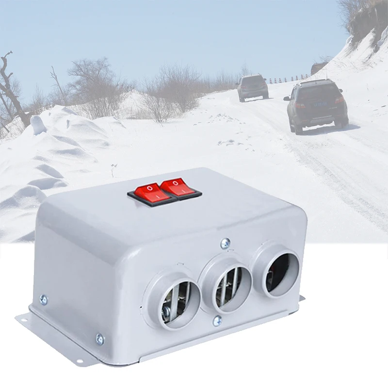 For Interior Thawing Car Start Car Electric Air Heater 12V/24V Automobile Engine Car Glass Fog Defrosting