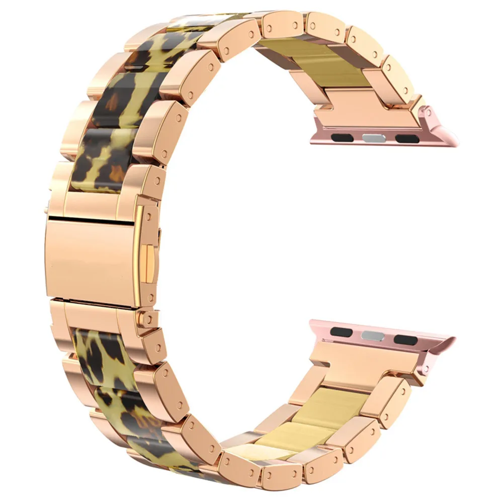 C7 Роскошный металлический ремешок из нержавеющей стали для Apple Watch, ремешок 38 мм, 42 мм, браслет для iwatch серии 5, 4, 3, 2, 1 - Цвет ремешка: C7