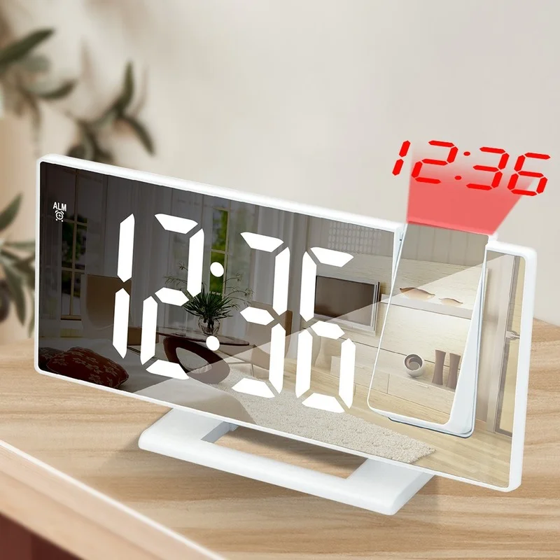 Будильник с 3D проекцией электронные часы Usb цифровые большим светодиодным