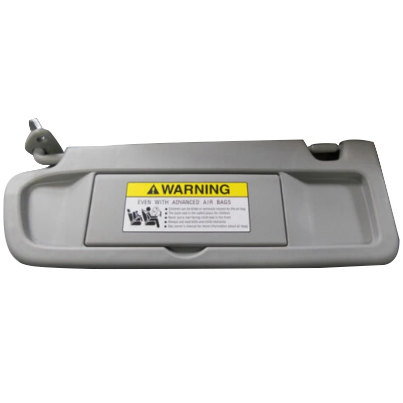 Для 2006-2008 Honda Civic пассажирский боковой прозрачный серый солнцезащитный козырек NH220L