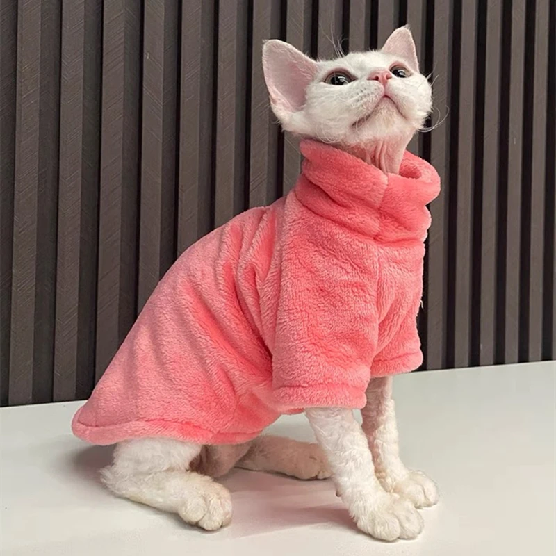Winter-Fleecejacke Für Katzen Mit Reißverschluss - Warm & Gemütlich