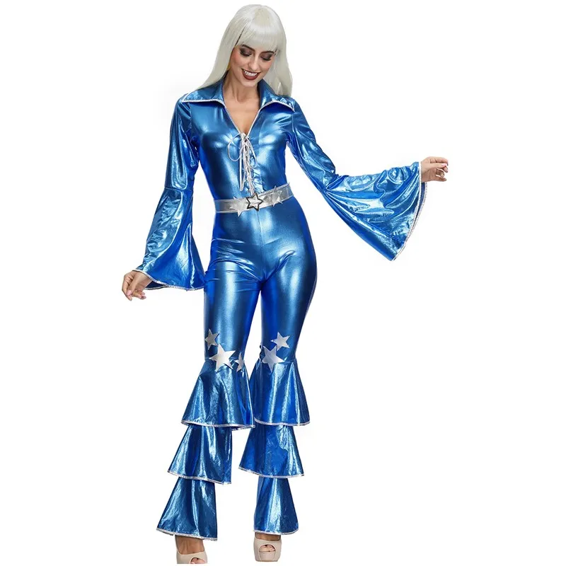 Карнавальные вечерние костюмы для Хэллоуина костюм диско дивы из 70 х пивной бар