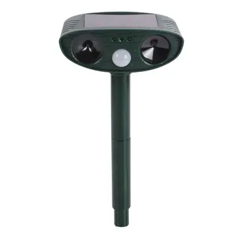 

Solar Animal Driver Outdoor do/cat Driver Garden Orchard Bird Repeller Infrared Sensor Ultrasonic Drive Device