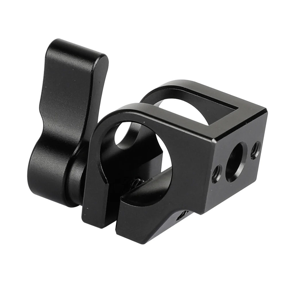 

HDRIG Universal 15mm Single Rod Clamp with 1/4"-20 Threaded for Camera Cage 15mm Rod Pipe
