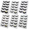 faux cils 5 paires de cils 3d vison cils extension de cils naturels