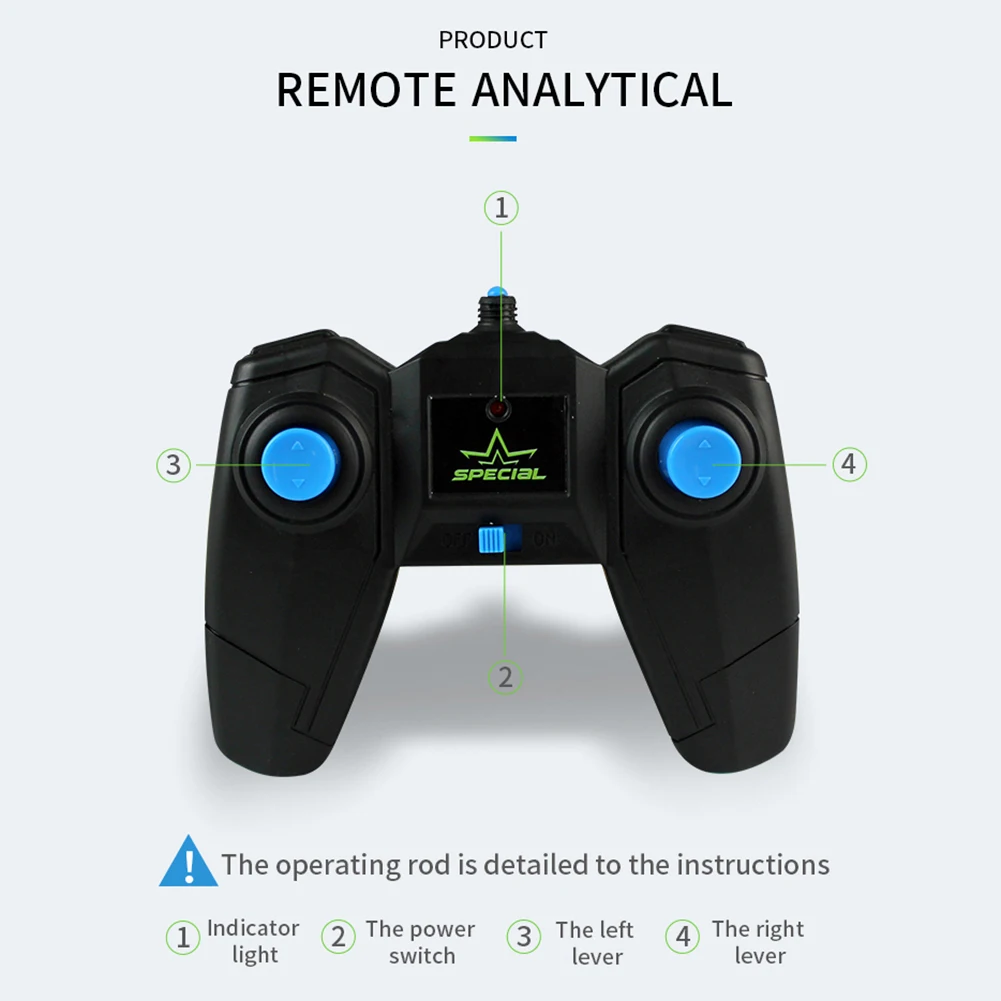 4WD 2,4G RC высокоскоростной 360 градусов флип спин гоночный трюк автомобиль с светодиодный детская игрушка