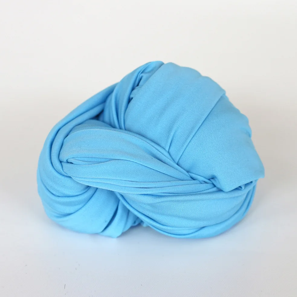 Newborn Photography Props Multicolor Soft Cotton Wraps Blanket For Baby Photo Infant Photography Costume Props Growth Record - Цвет: Blue W