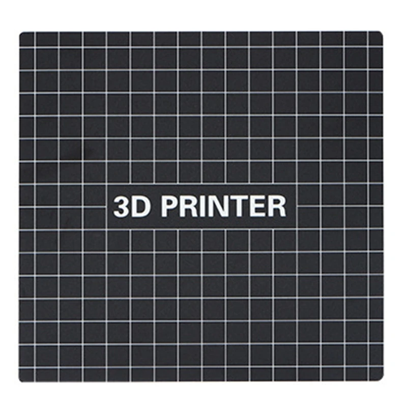 Аксессуары для 3D-принтера 235x235 мм горячее постельное стальное покрытие+ наклейка для платформы комбинация для Creality Ender-3 CR-20 Geeetech A10