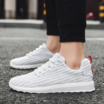 

Men's Casual Shoes Big Size Lace-up Thick bottom Comfortable Hot Sale Hard-Wearing Leisure shoes Rubber Men's Fashion Sneakers