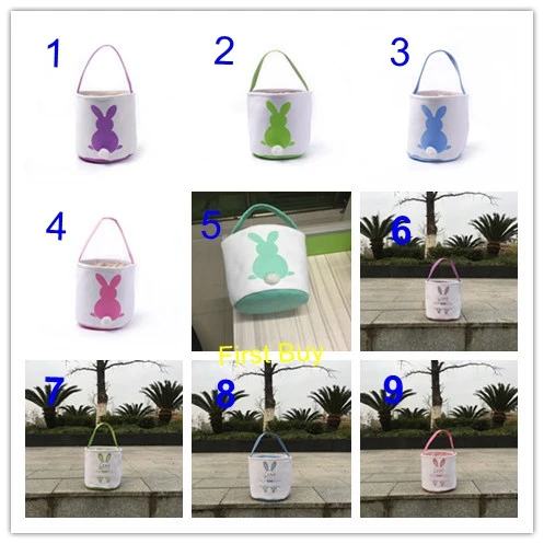 10 шт./лот пасхальное ведро монограмма Персонализированная детская яйцо