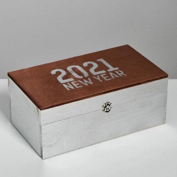 

Wooden box "2021", 35 × 20 × 15 cm 5054551