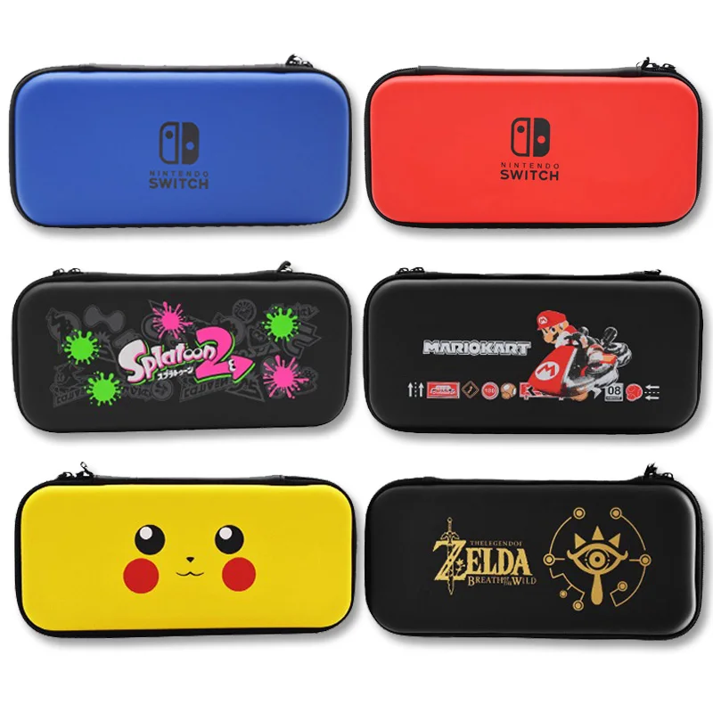 

Nintend Switch Accessories EVA Storage Hard Case Console Carrying Thin Bag Portable Travel Cover for Nintendo Switch NS NX Cases