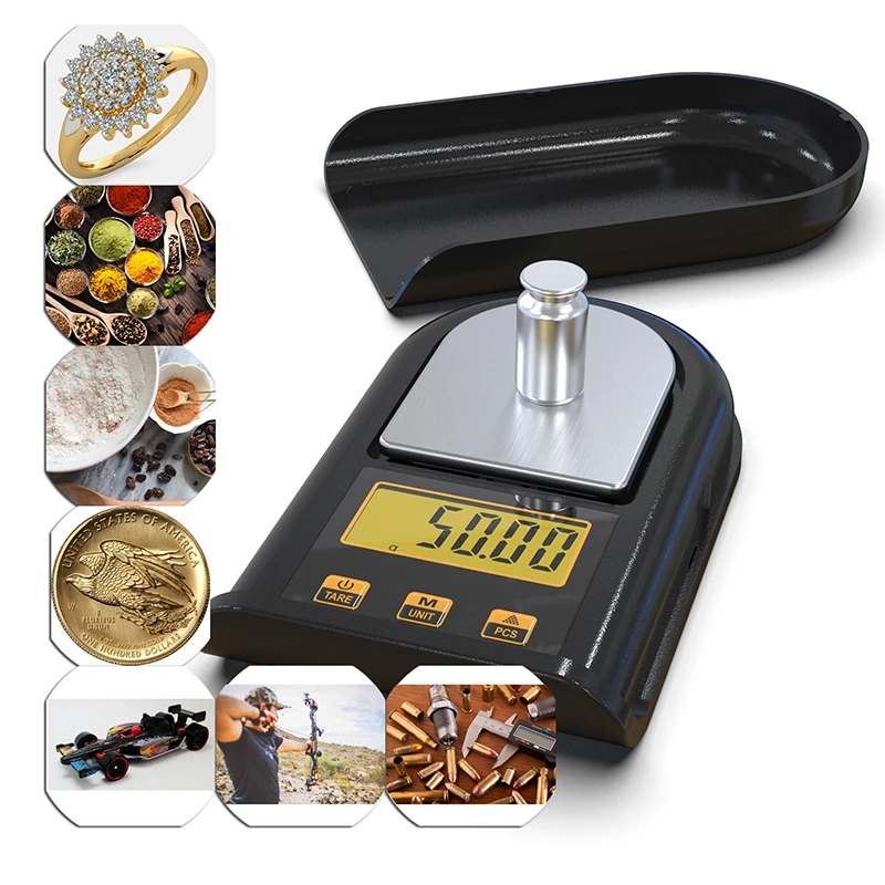 500g 0.01g High Precision Digital Kitchen Scale Jewelry Gold Balance