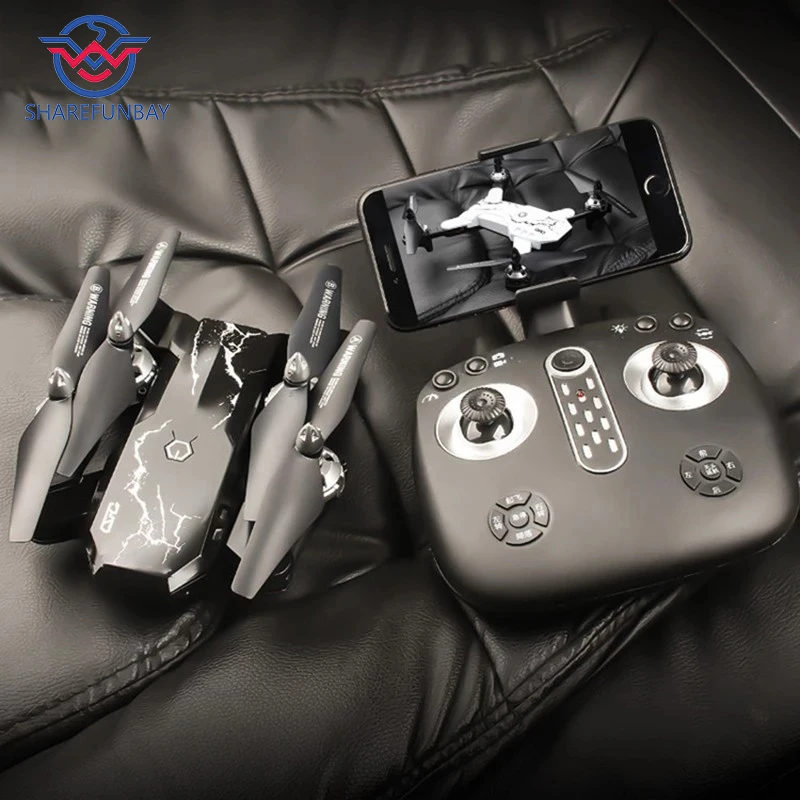 Дрон HD 1080p жестовая съемка Квадрокоптер WiFi fpv оптический поток hover RC вертолет с