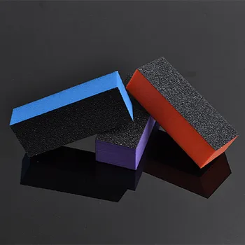 

5pcs/lot 3-Side File Buffer 3-side Professional Nail Buffer Block Nail File Block Buffer Manicure File Quick Shiny Block Buffer