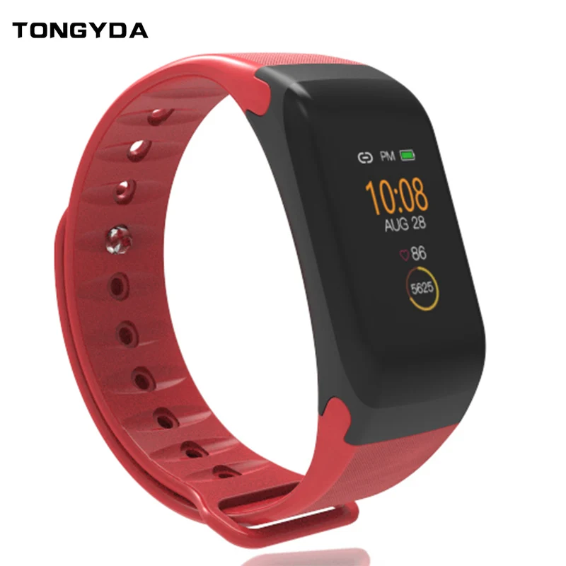 

TONDYDA Color Screen Smart Bracelet Sport Pedometer Blood Pressure Heart Rate Monitor Fitness Tracker Smart Wristband Watch