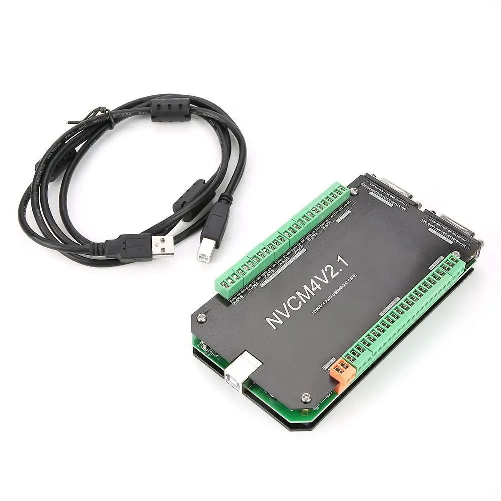 

NVCM 3/4/5/6-Axis CNC Controller MACH3-Breakout USB Interface Board Motion Control Card for Stepper Motor CNC Engravin