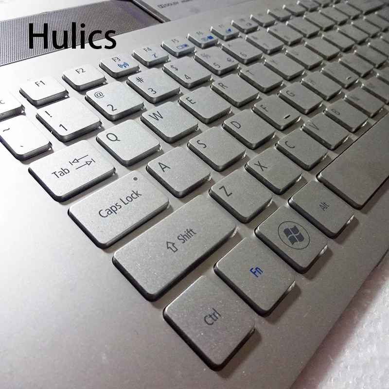 Hulics, Оригинальная клавиатура для ноутбука acer Aspire 8950, 8950G, 5943G, 5943, 5950G, 5950, 8943G, 8943G, серия, серебро, США, AEZYAR00010
