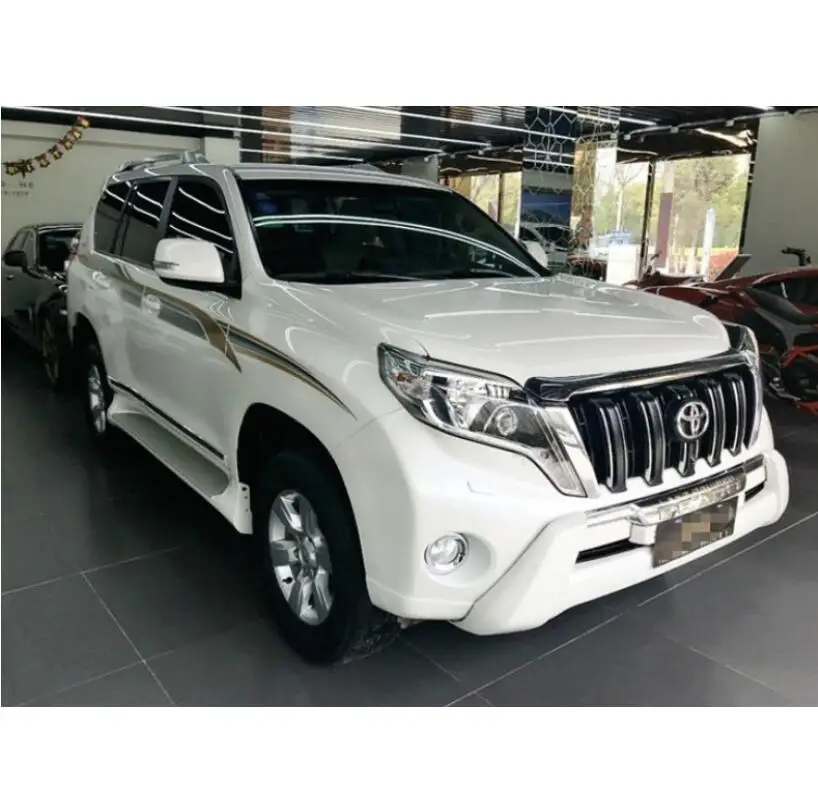 Защита переднего бампера для автомобиля для Toyota LAND CRUISER PRADO FJ150 бампер высокого качества авто аксессуары