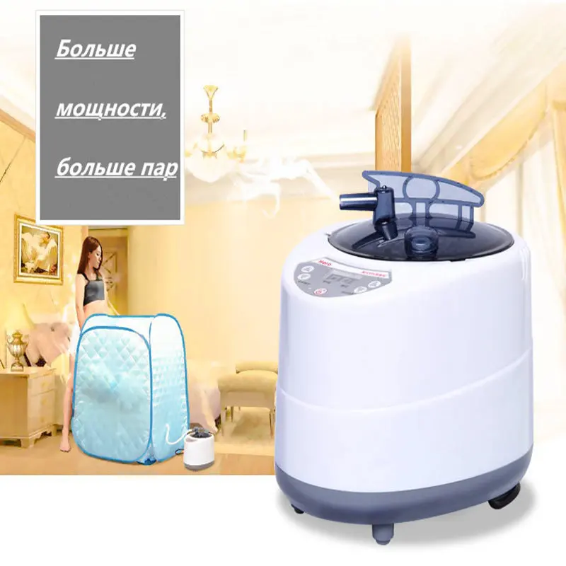 Steam Generator 220V/110V  EU US Plug 2000W Upgrade Capacity 4L Steamer Pot for Sauna Wooden Barrels  Large Water Vapor 2