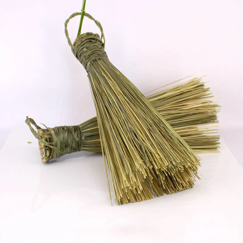 2PCS Bamboo Pot Cleaning Brushes Whisk Dish Pan Scrubbing Chinese