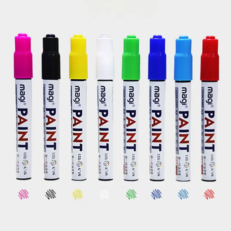 Универсальная Водонепроницаемая Перманентная масляная Автомобильная маркировочная ручка, маркеры краски для автомобильных шин, протекторная резина для Акваланга