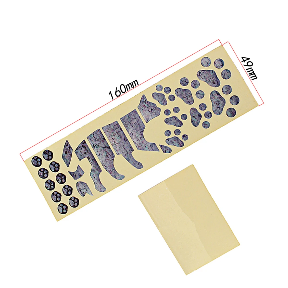 Tiger Foot печать укулеле Fret гриф наклейка маркеры для грифа переводка