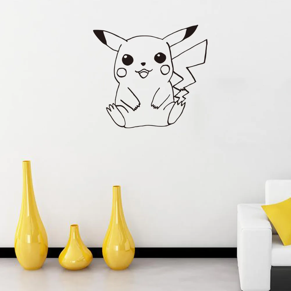 pokemon cartoon wall stickers digital item pet elf