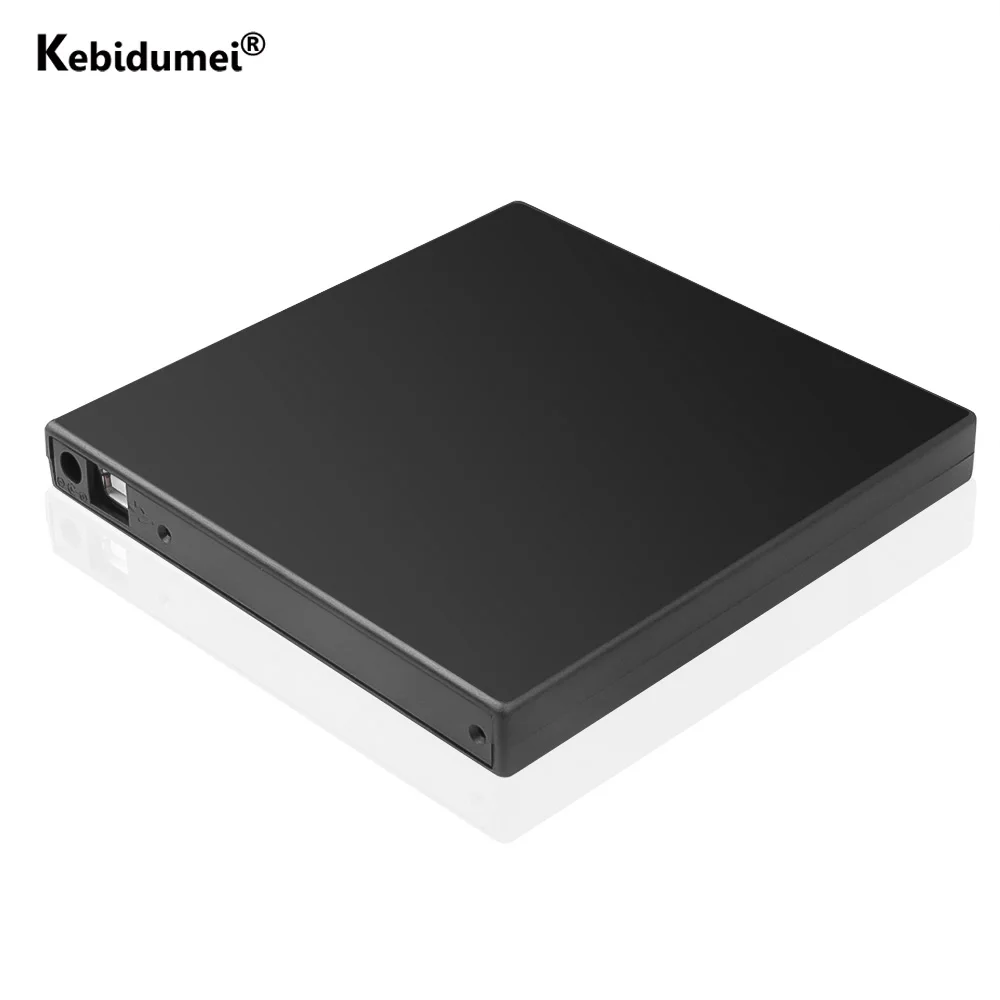 12.7mm Usb 2.0 External Dvd/cdrom Case For Laptop Desktop Pc Optical