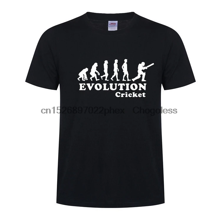 Хлопковые футболки с коротким рукавом evolution cricket | Мужская одежда