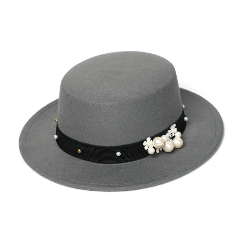 Шляпа Fedora Черная Мужская Женская котелок мягкая фетровая шляпа с широкими полями Мужская церковная Зимняя шерстяная фетровая шляпа Женская