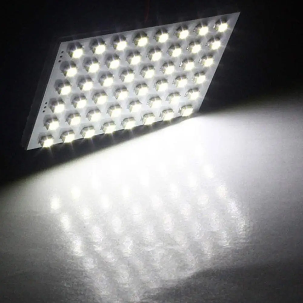 Светодиодная панель для чтения автомобиля 48 светодиодов 1210 smd с адаптером