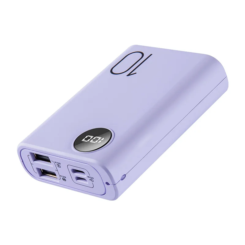 battery bank BASIKE PF23P Mini Power Bank Portable Powerbank 10000mah Colorful Cute External Battery Spare Battery for xiaomi iphone huawei power bank power bank