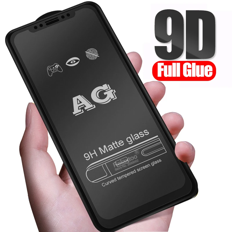 

Matte protective Glass For iphone 11 pro 2019 9D Full Glue screen protector on For iphone X XS max XR 6 7 8 plus tempered Glass
