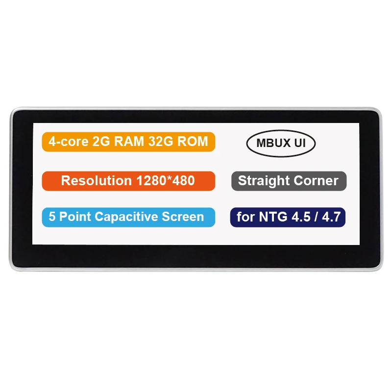 10,2" головное устройство dvd Android Сенсорный экран для CLA GLA класс W176 2013- gps-навигация, радио, стерео тире мультимедийный плеер - Цвет: 4-core 2-32G NTG4.x