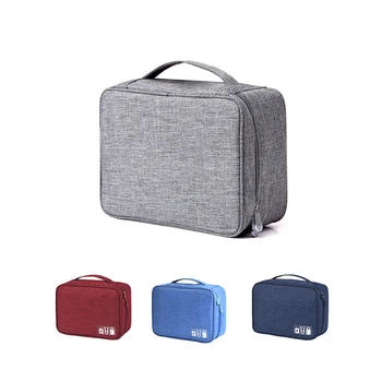 

4.5 Inch Digital Product Storage Tool Bag Multifunction Polyester Data Cable Storage Product Portable Digital Storage Tool Bag