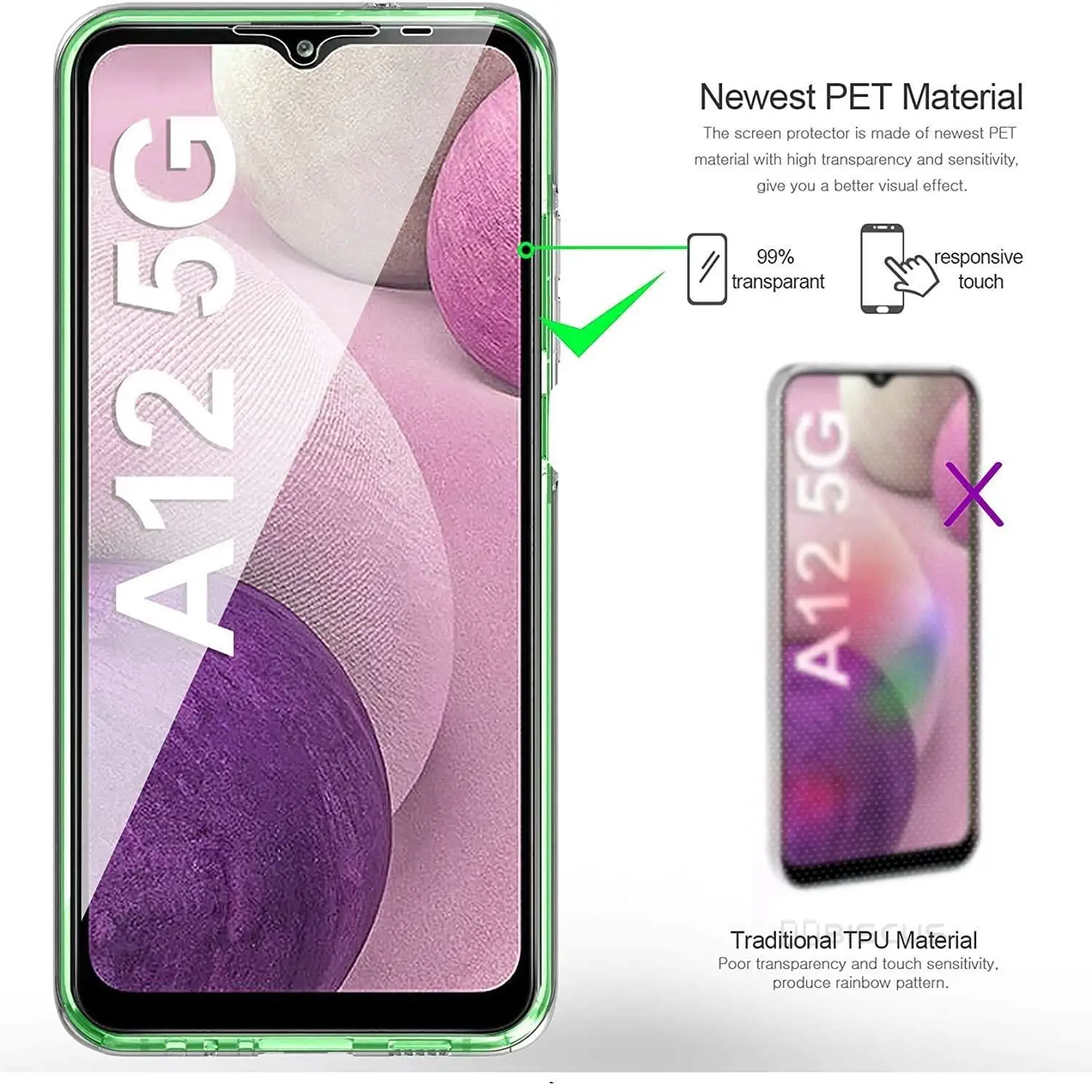 Etui 360 stopni do Samsung Galaxy A12 A13 A23 A22 M12 M32 A42 A32 A52 A72 A02 A01 A31 A51 A71 A21S A41 M21 A11 A 12 22_voghion.com