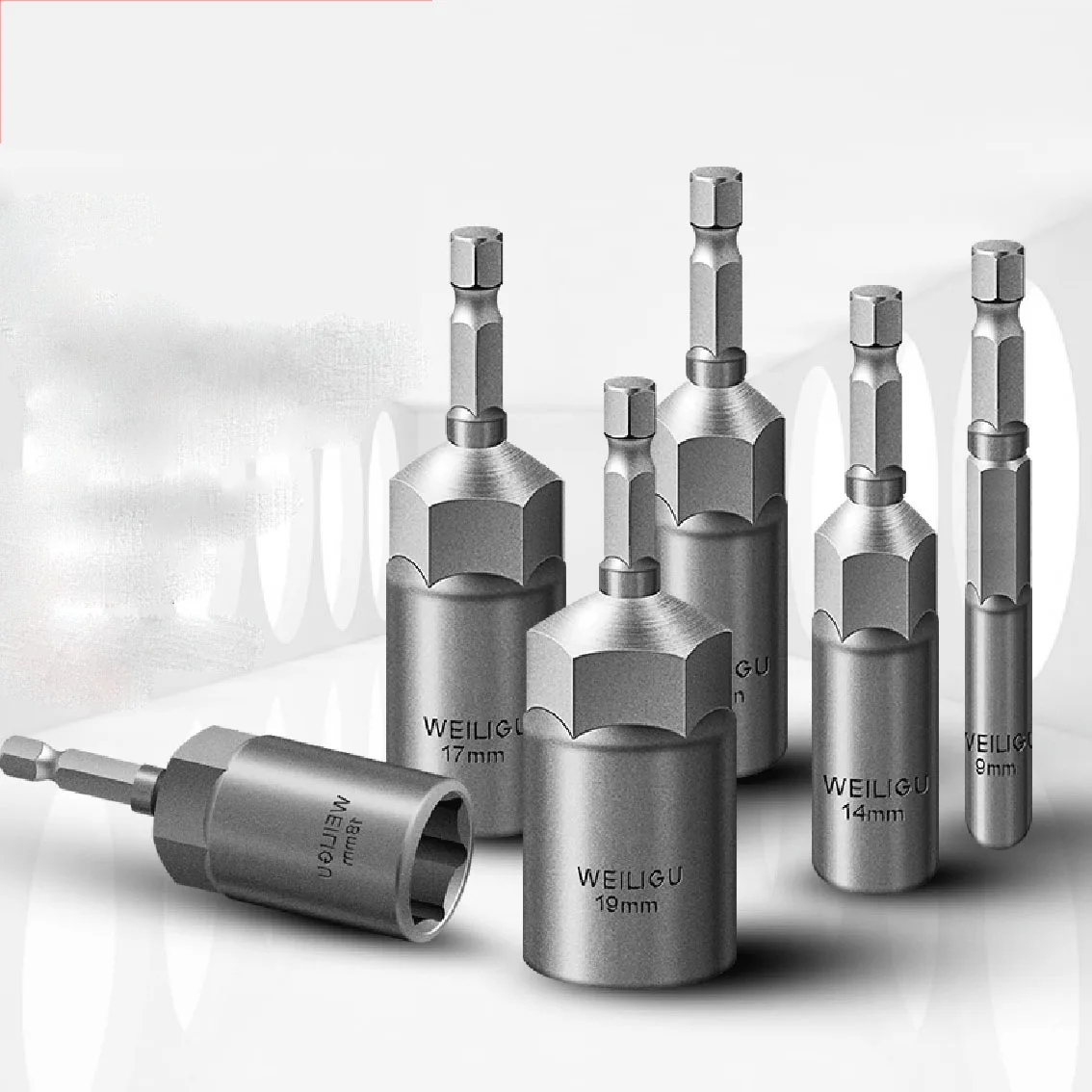 1Pcs Hex Socket Sleeve Bit Nut Driver for Power Drills