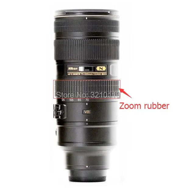 Новое оригинальное резиновое кольцо для объектива Nikon AF-S Nikkor 70-200 70-200 мм f/2,8G ED VR II запасная часть(gen2