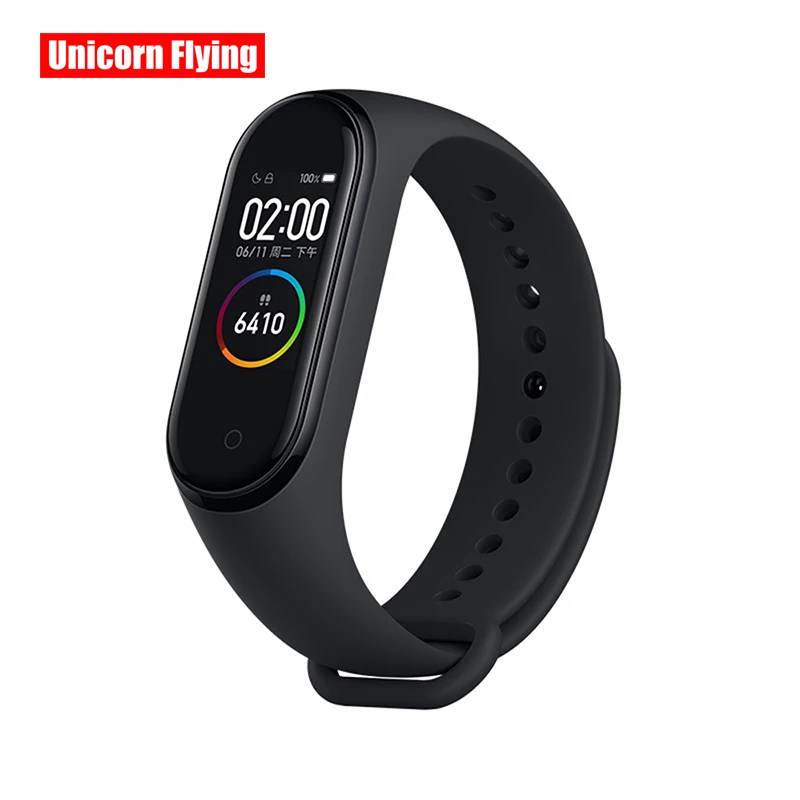 

LinXiang NFC Sport Smart Band New AMOLED Color Screen 50M Waterproof Heart Rate Fitness Tracker Mi Band 4 Smart Bracelet