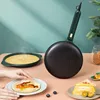 220V Automatic Non-stick Crepe Maker Pancake Machine Pizza Maker Household Kitchen Tool Electric Baking Pan EU/AU/UK/US 5
