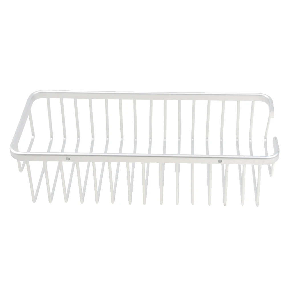 

Bathroom Deep Storage Basket, Shower Caddy, Shampoo Conditioner Soap Holder, Wall Mounted, Aluminum Rustproof