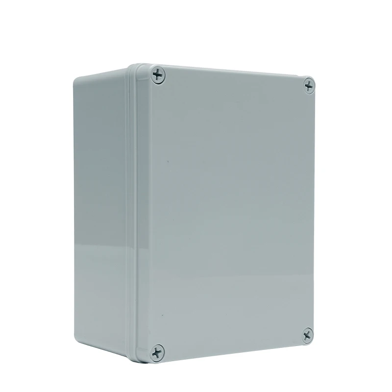 Grey Color Cover IP67 водонепроницаемый пластиковый корпус электронный корпус для установки корпус Электрический проект коробка Наружная распределительная коробка корпус 130*80 - Цвет: Grey Color Cover