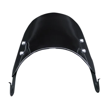 

Solid Motorcycle Deflector Durable ABS Front Adjustable Protective Windshield Windproof Universal For 5 To 7 Inch Headlights