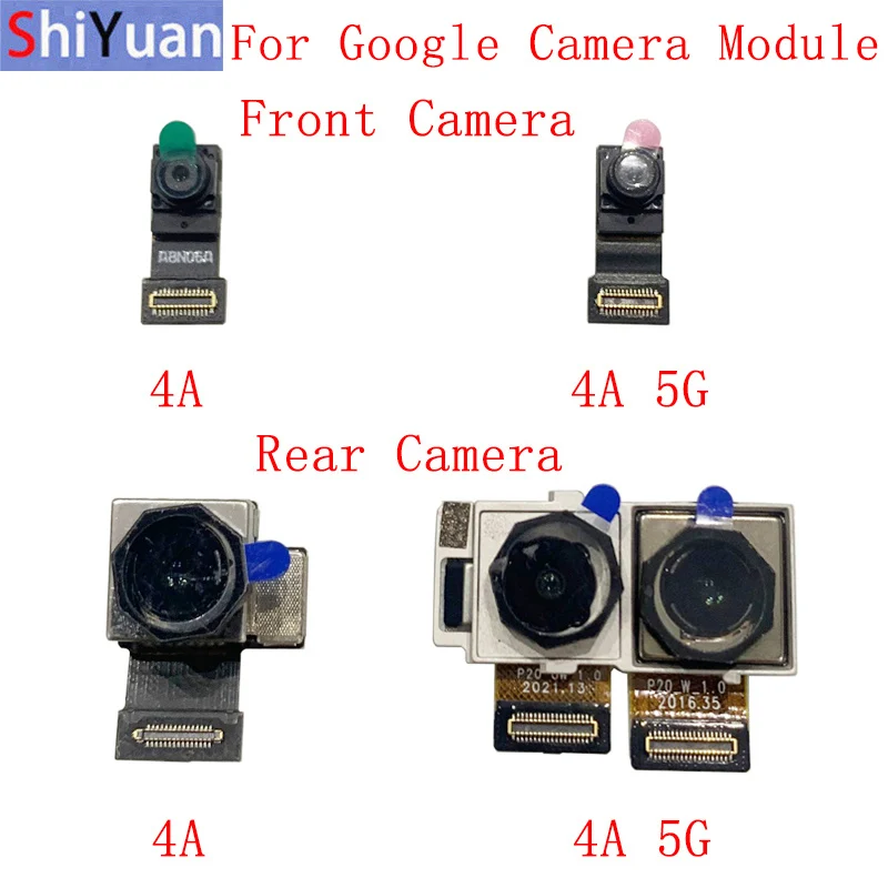 

Back Rear Front Camera Flex Cable For Google Pixel 4A 4A 5G Main Big Small Camera Module Repair Parts