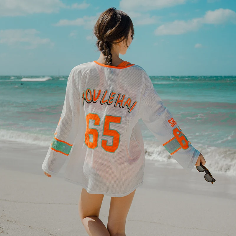 4 Set Long Sleeve Swimwear Push Up Pad Bathing Suit Sport Bodysuit Women Beach Swimming Surfing Suit Korea Style Rash Guard rash guard surfing swimsuit