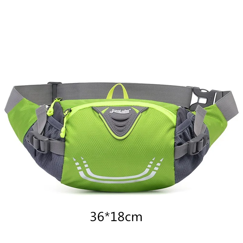 Green Running Bag Vilead, водонепроницаемая нейлоновая уличная Сумка для бега, унисекс, Спортивная, фитнес, поясная сумка, портативный держатель для мобильного телефона, карт, сумка, рюкзак для путешествий - Цвет: Green Running Bag
