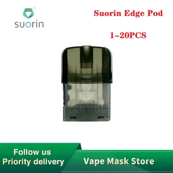 

1-20 PCS Original Suorin Edge Pod Cartridge 1.5ml Capacity with 1.4ohm Coil E-cig Vape Accessories for Suorin Edge Pod Kit